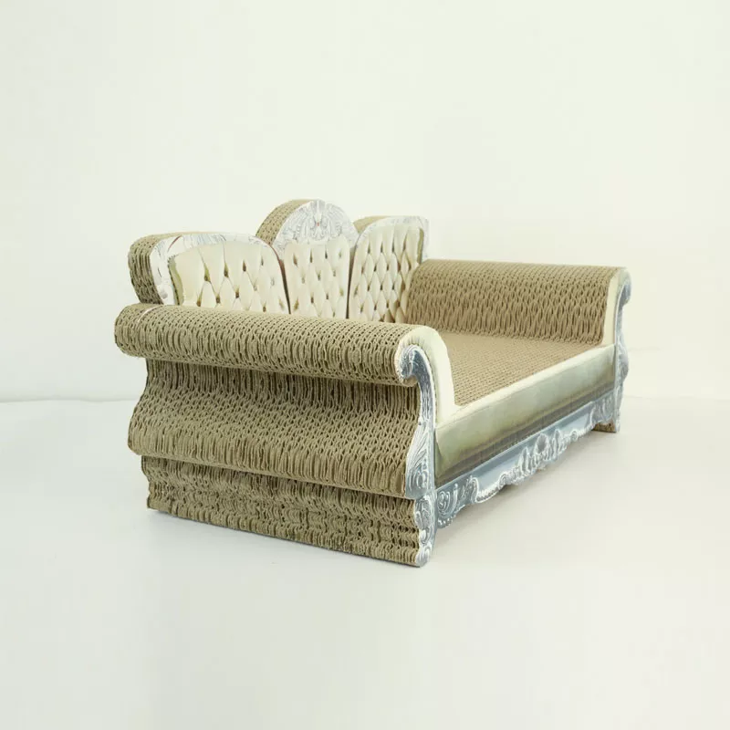 🎄 Sofá Rascador de Lujo para Gatos – Estilo Charleston | Especial Navidad 🎁 - Imagen 8