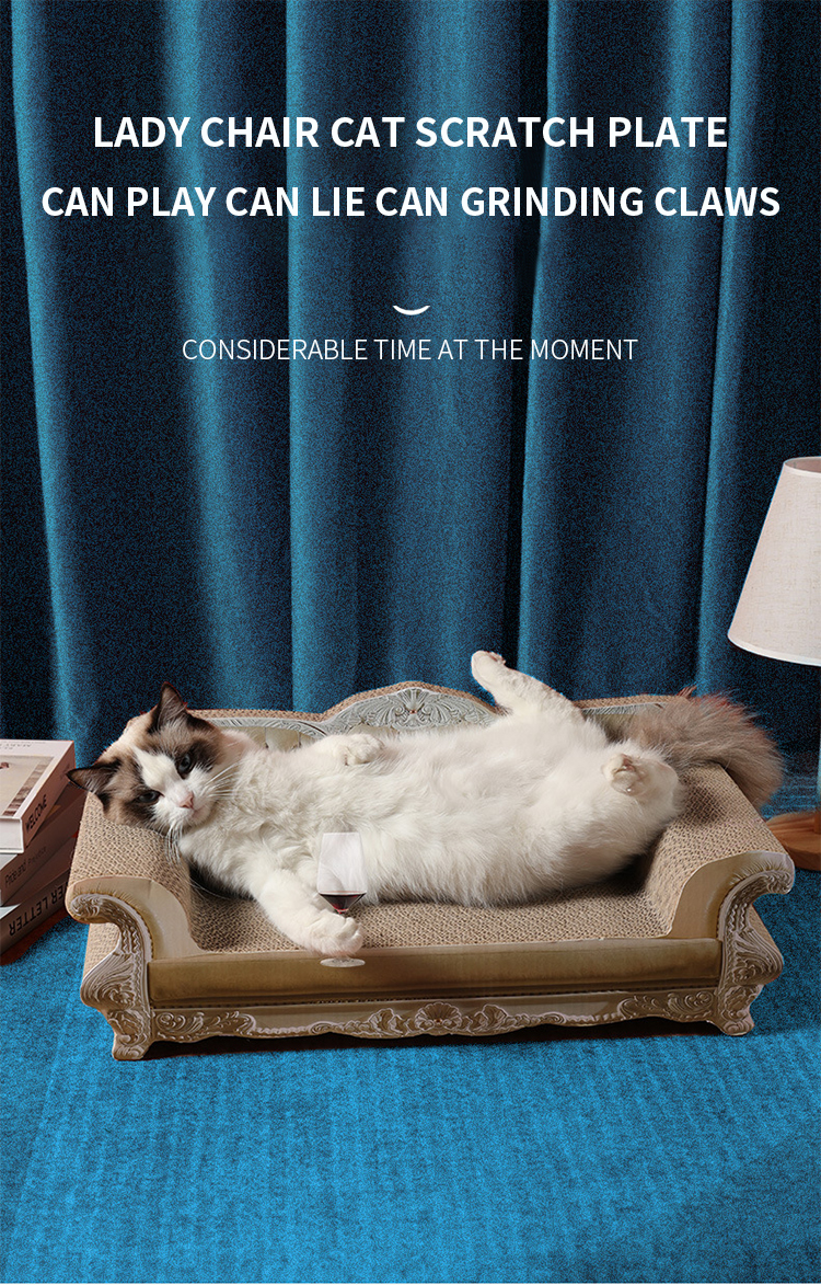 🎄 Sofá Rascador de Lujo para Gatos – Estilo Charleston | Especial Navidad 🎁 - Imagen 11