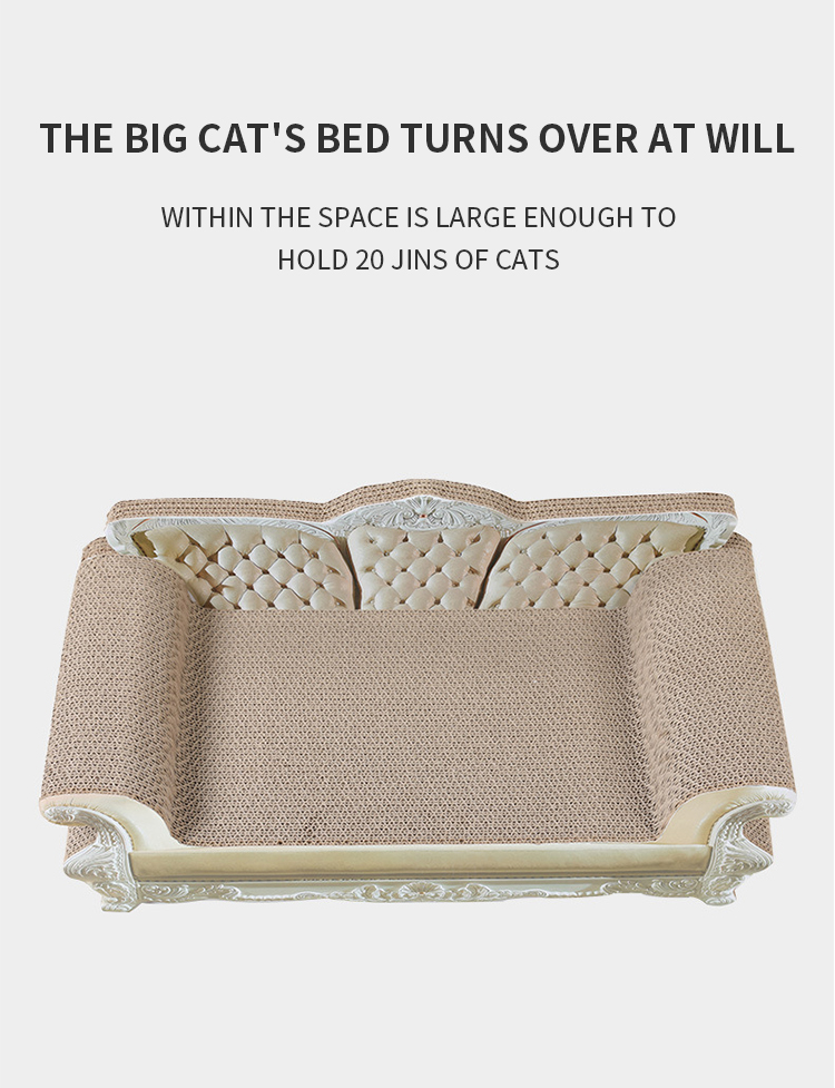 🎄 Sofá Rascador de Lujo para Gatos – Estilo Charleston | Especial Navidad 🎁 - Imagen 21