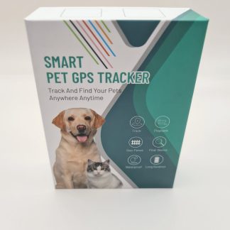 Rastreador 4G para Mascotas Color Naranjo-Negro Homologado