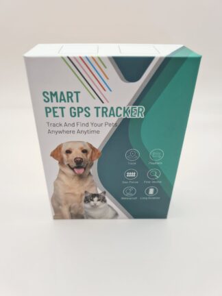 Rastreador 4G para Mascotas Color Naranjo-Negro Homologado