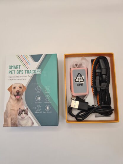 Rastreador 4G para Mascotas Color Naranjo-Negro Homologado - Imagen 3