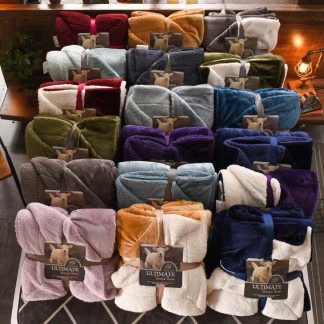 Frazada Sherpa Chiporro 2 Plazas 200x230 cm